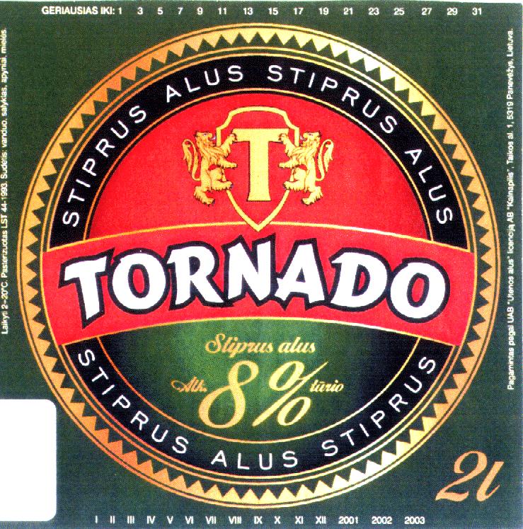 Prekės ženklas: TORNADO